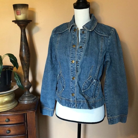 Vintage LOFT stylish denim jacket - Picture 2 of 6